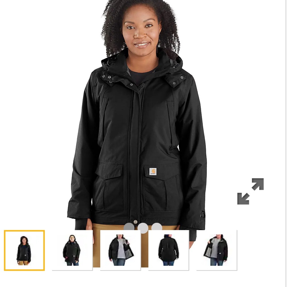 Carhartt Women's Black Utility Jacket